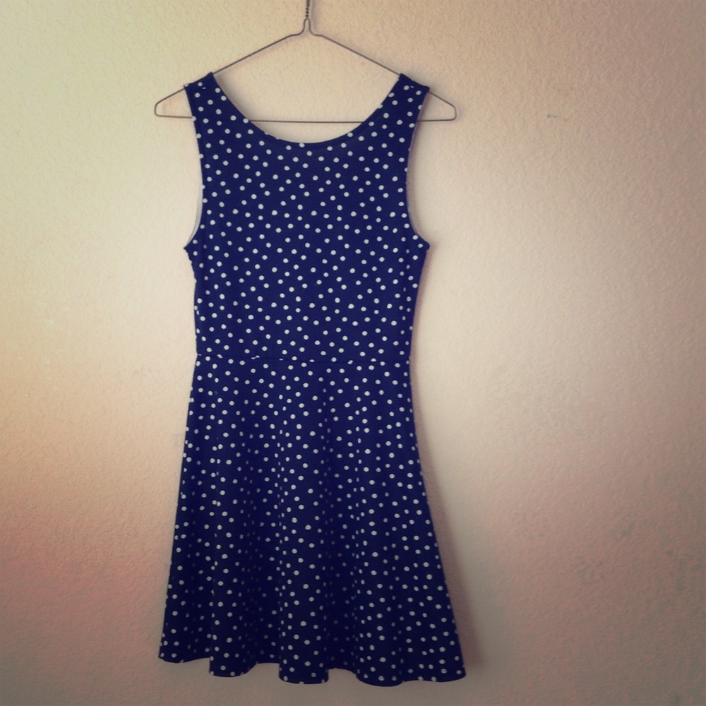 H&M Polka Dot Skater Dress