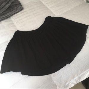 Free people small black skirt