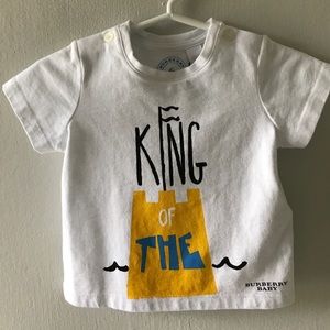 Burberry Baby King of the Castle tshirt