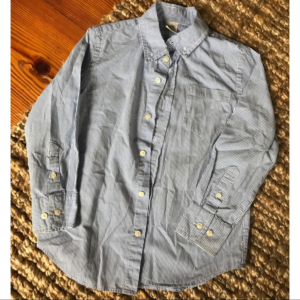 Crewcuts Oxford Button up with stripes