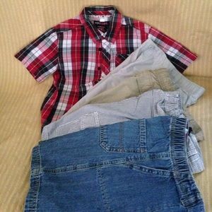 Boys Polo Shirt and Assorted Shorts Bundle