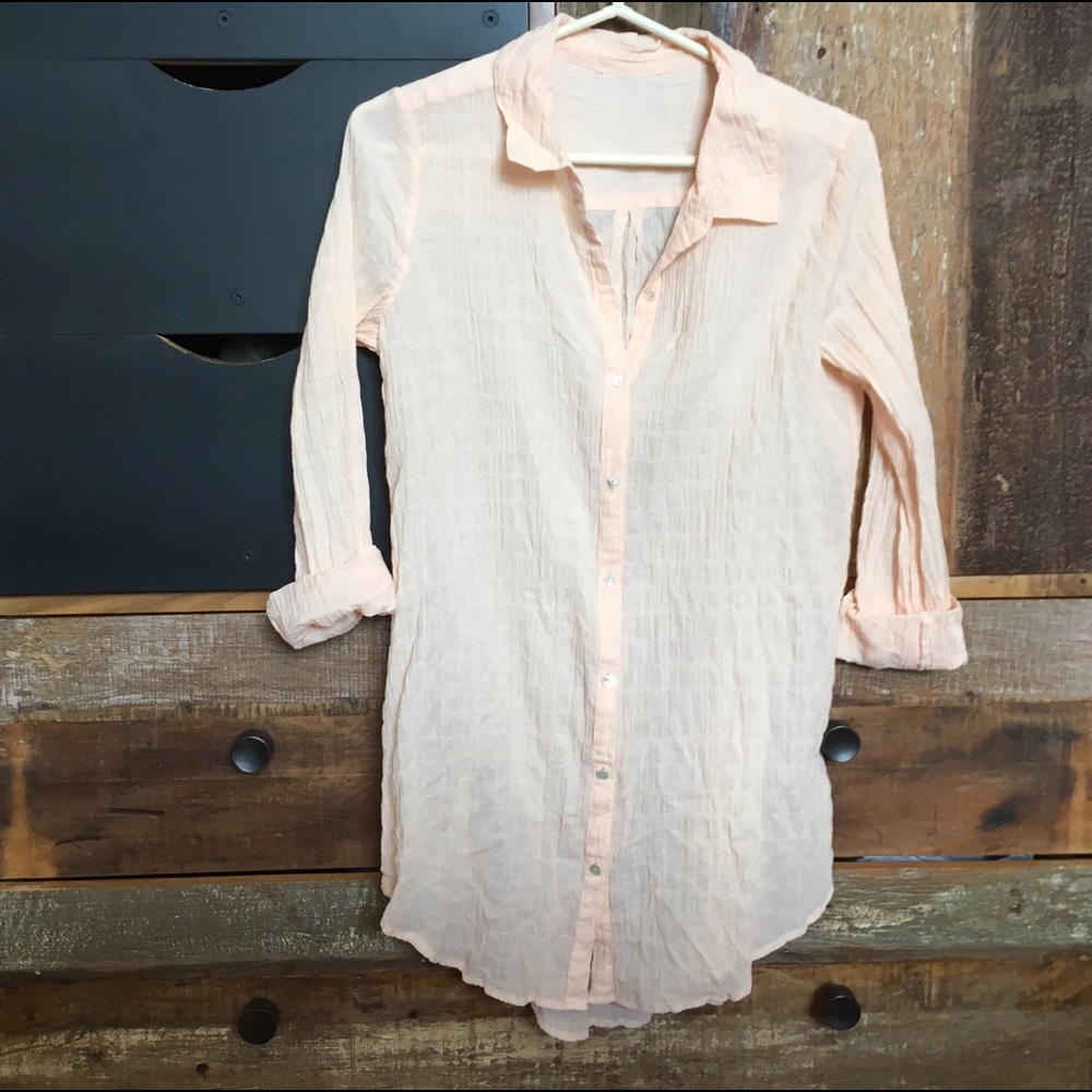 Calypso button down tunic.