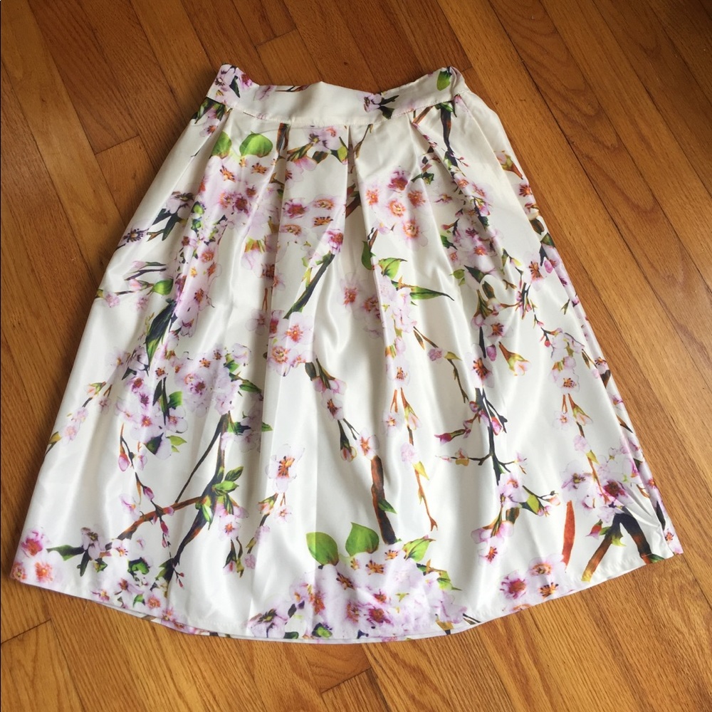 Floral skirt