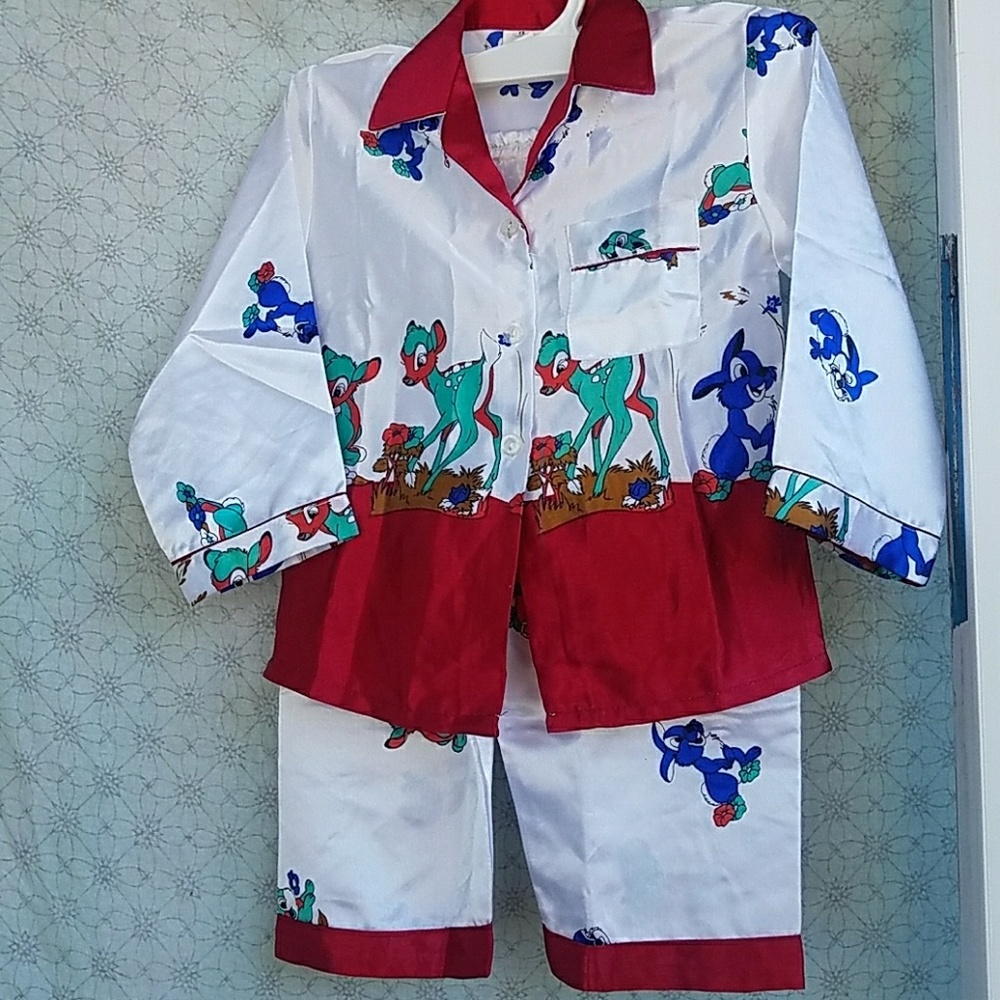 Silk Bambi Pajama Set- Children's