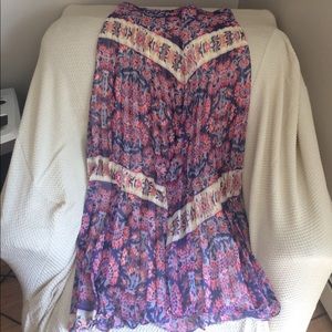 Iike mynded printed maxi dress