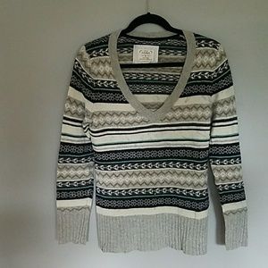 V-neck sweater