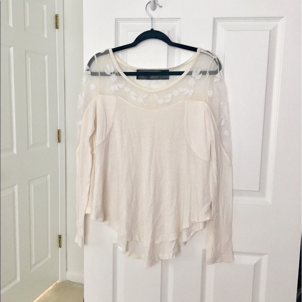 Free People Lace Top