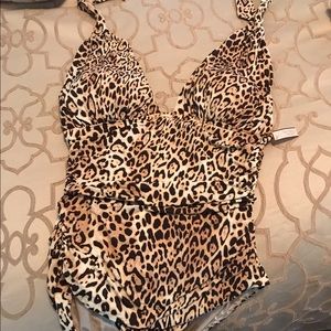 Victoria's Secret Cheetah One Piece Swim Suite