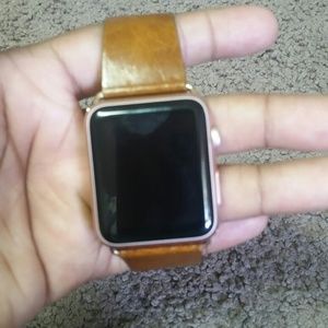 42mm Rose Gold Apple Watch Sport