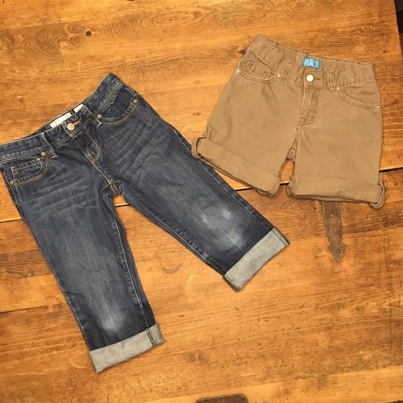 Old Navy Other - Girls crops and shorts bundle