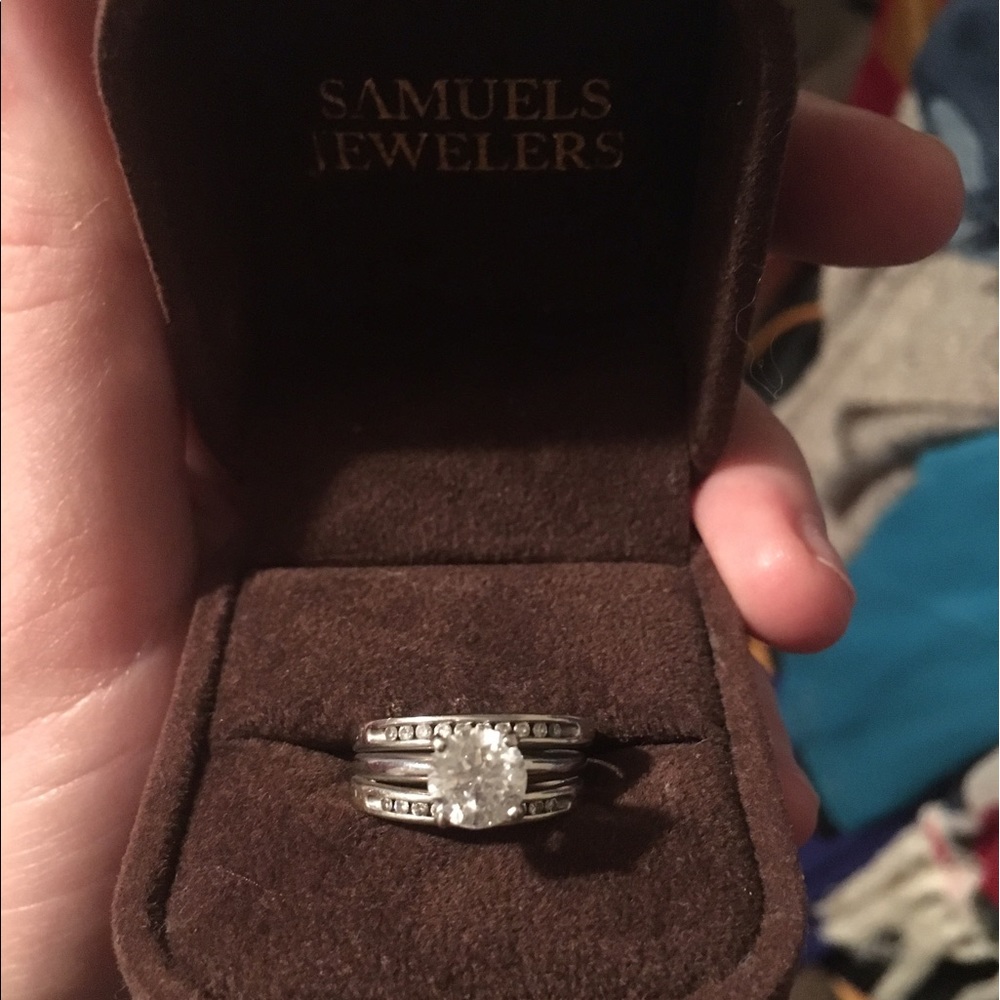 Wedding band/engagement ring