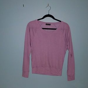 Lightweight crew long sleeve shirt