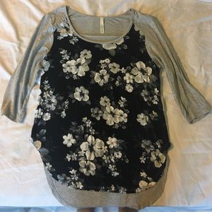 Floral printed top