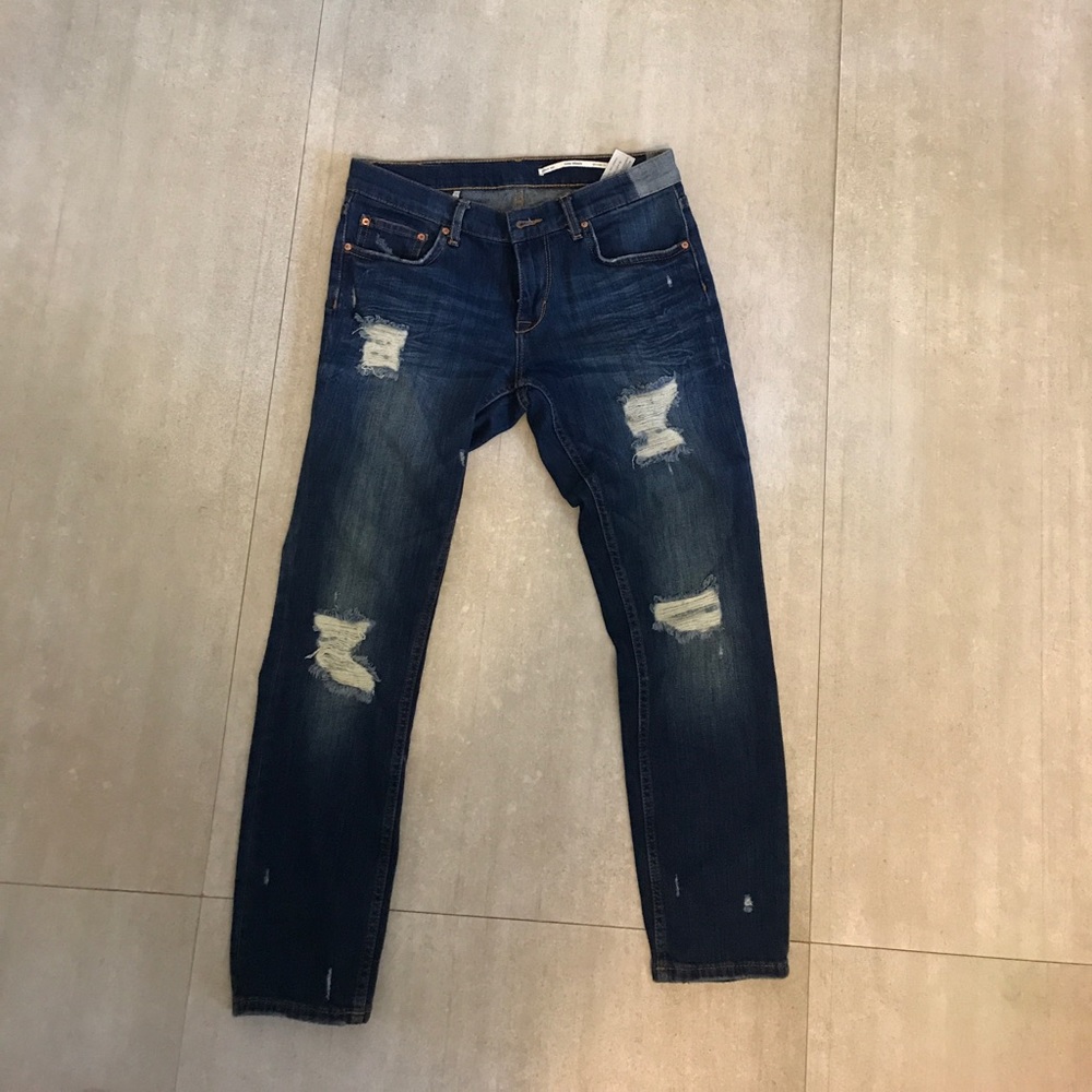Zara Jeans Size 26 Distressed Wash