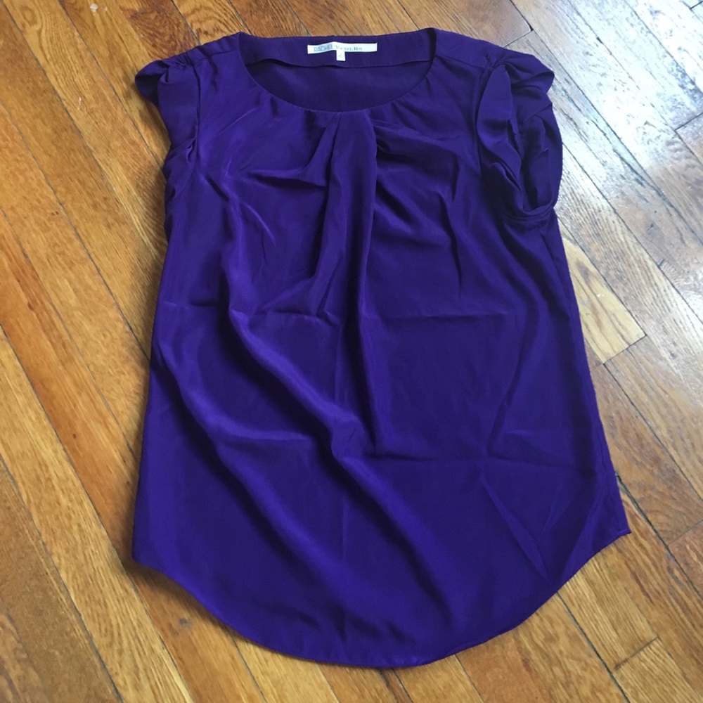 Rachel Rachel Roy Purple Blouse Small