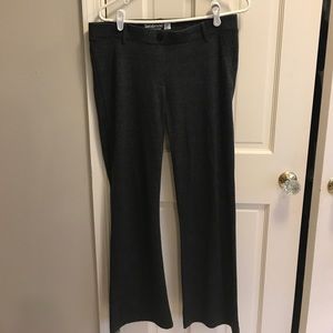 Betabrand gray/black plaid yoga dress pants