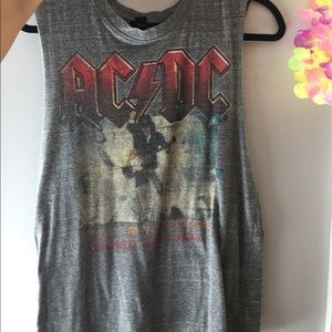 AC/DC band tank top