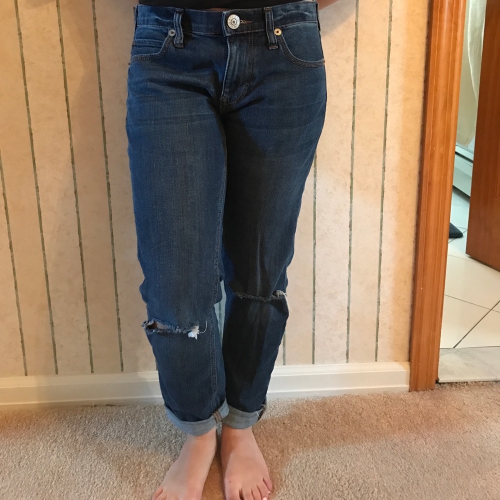 Express girlfriend jeans
