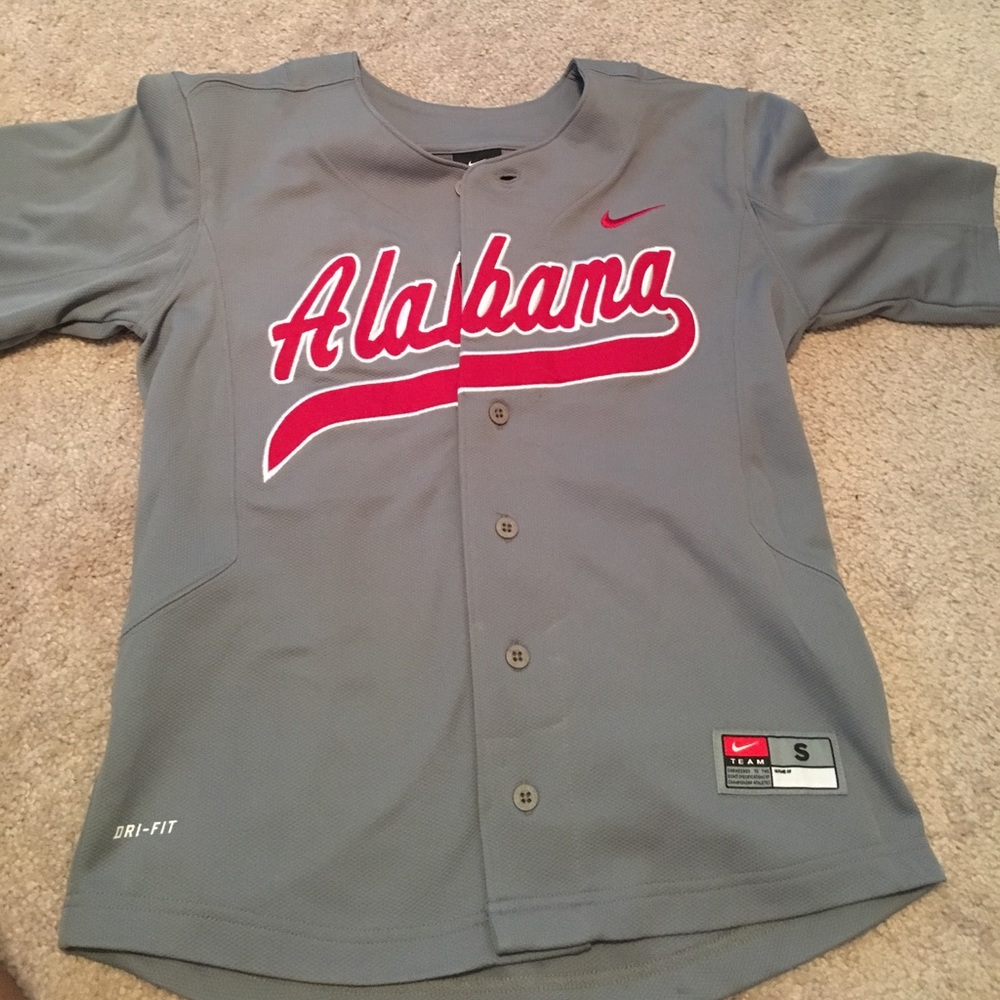 Nike Alabama baseball jersey