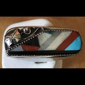 Vintage hand made Native American (Zuni) ring