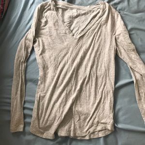 Light grey long sleeved shirt