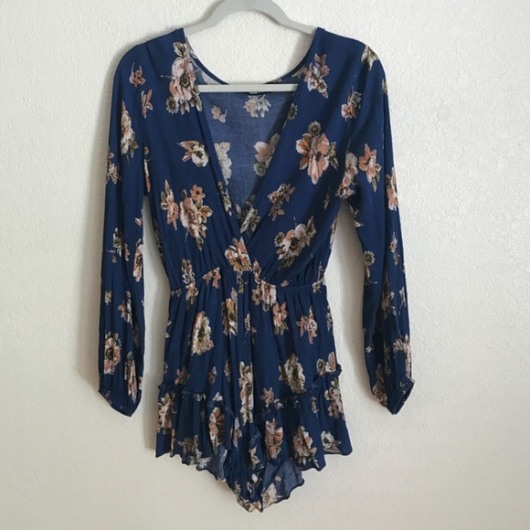 audrey 3+1 floral romper - Picture 4 of 4