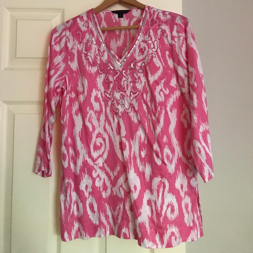 re posh Brooks Brothers tunic - lined front