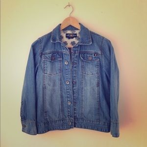 Lucky Brand Tomboy Trucker Jean Jacket
