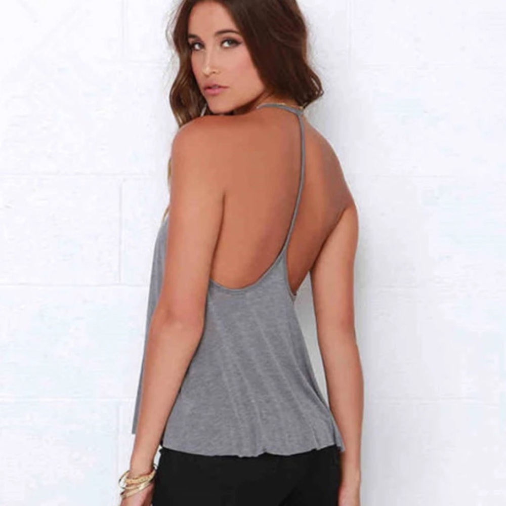 ✨ LAST ONE loose fit strappy racer back style tank