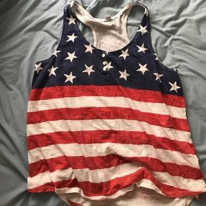 American flag tank top!