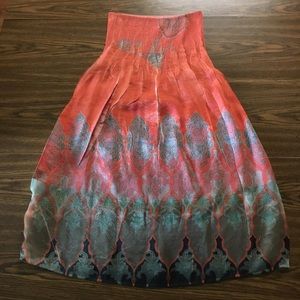 Versatile Lapis tube top dress/skirt