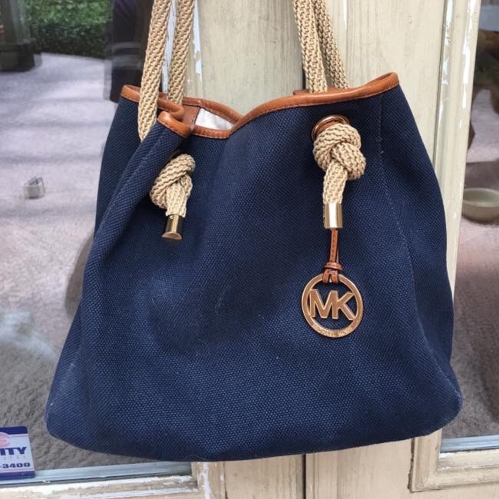 Michael Kors Nautical Canvas Bag