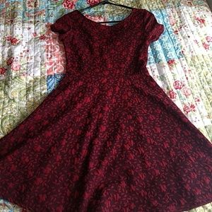 Maroon dress