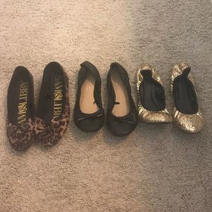 Lot of ballet flats