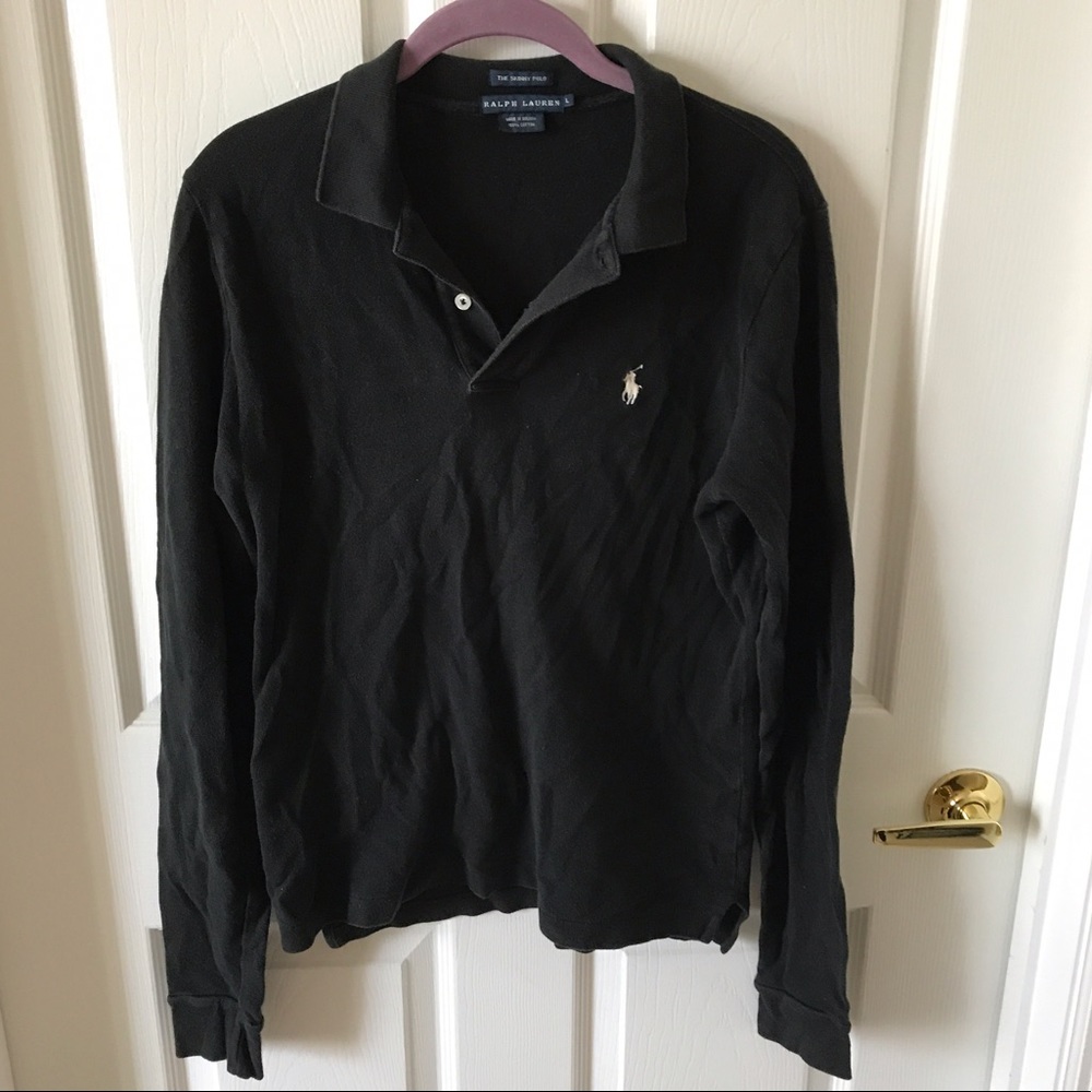 Ralph Lauren long sleeve polo.