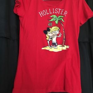 Hollister graphic tshirt