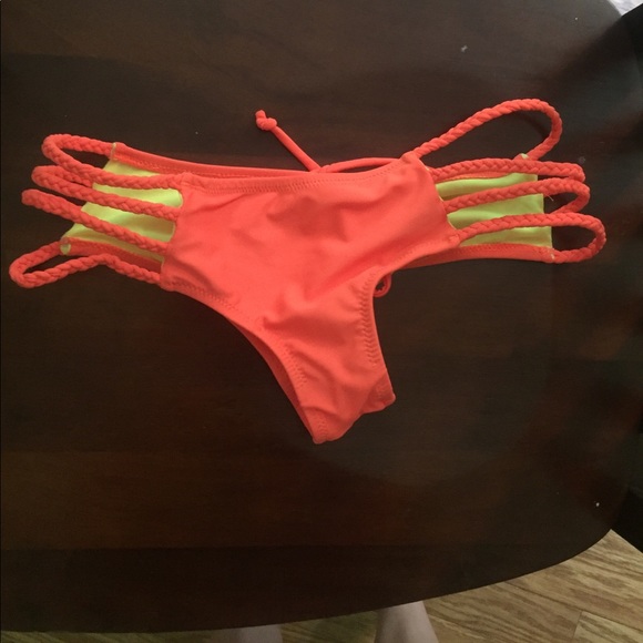 Orange bikini bottoms - Picture 2 of 2