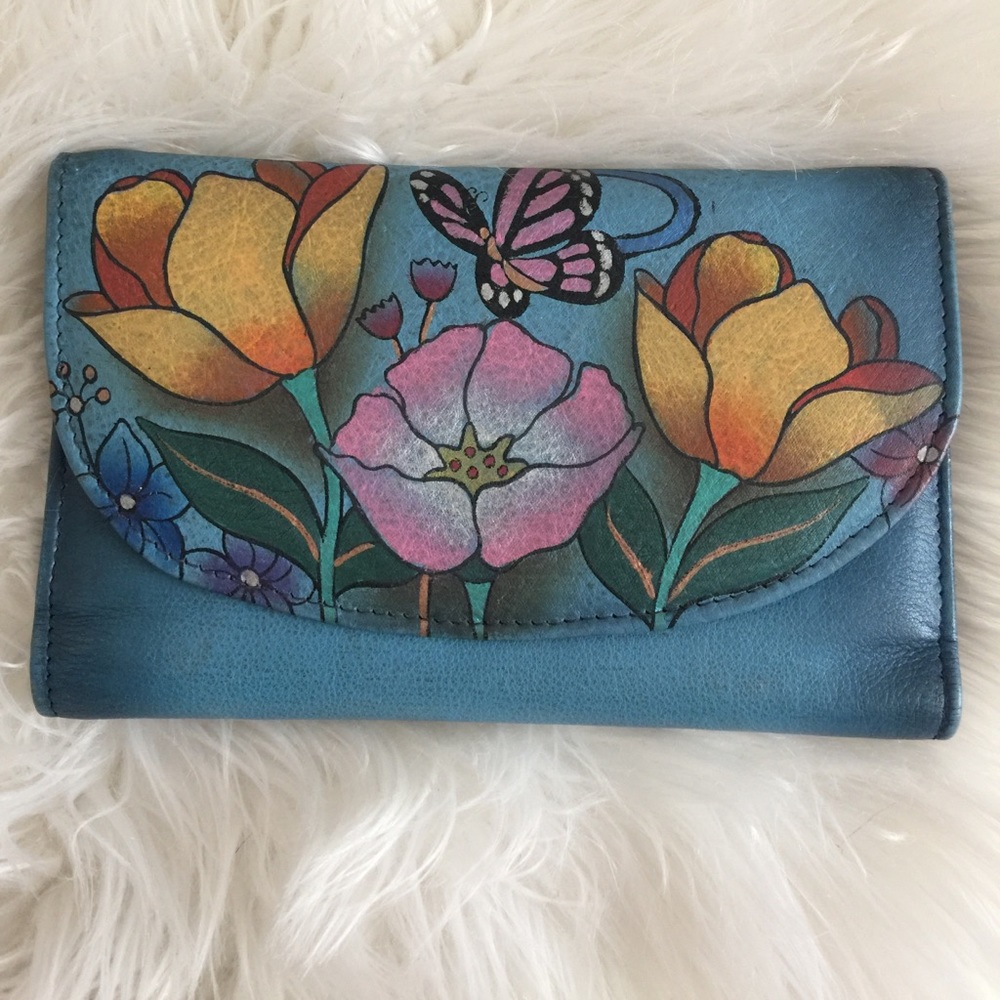 Anuschka Hand Painted Wallet