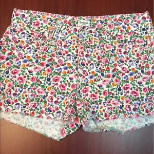 Madewell Floral Shorts
