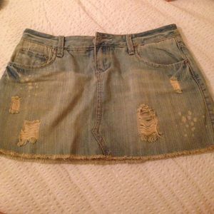 Blue Jean Skirt
