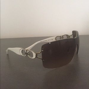 Coach Sunglasses Gold/White -