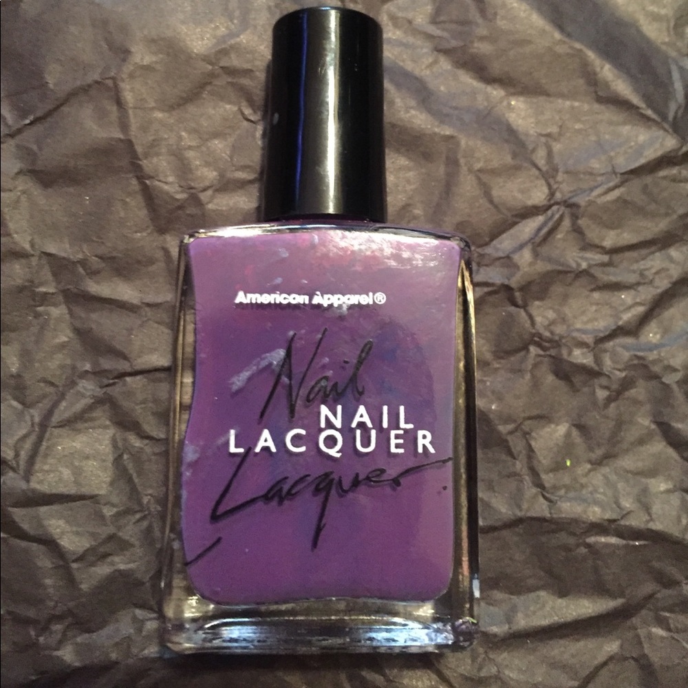 American Apparel Nail Lacquer African Violet