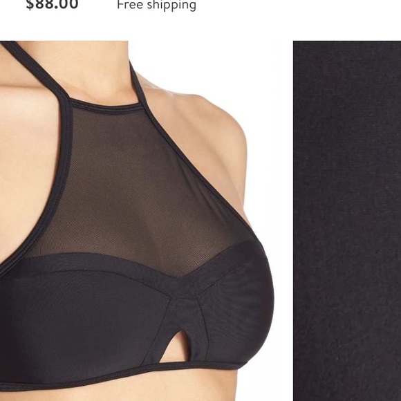 HP🎉 Issa de Mar halter cropped top mesh - Picture 6 of 8