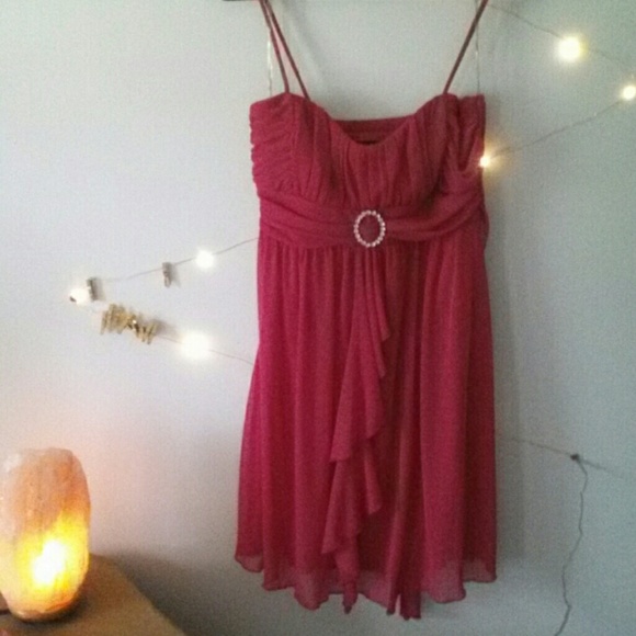 Pink City Triangles Dress - Picture 1 of 3