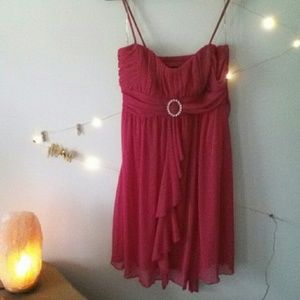 Pink City Triangles Dress