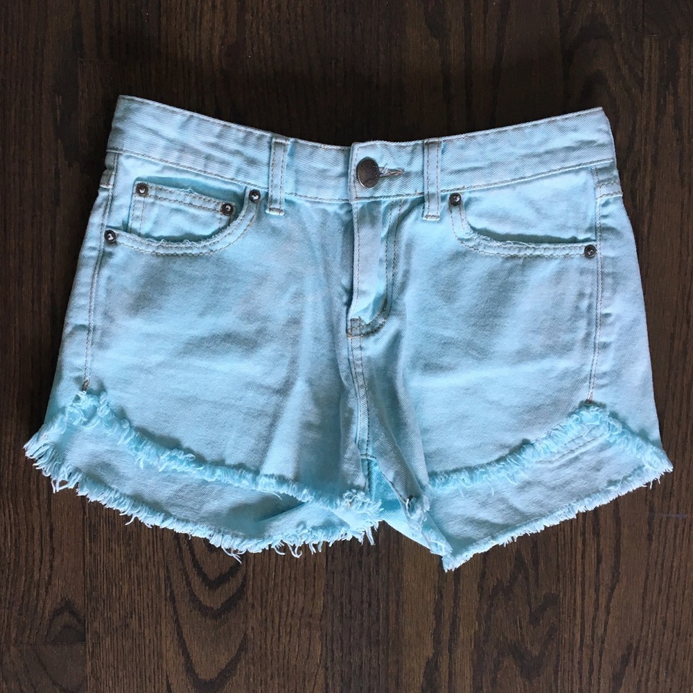 Free People Cutoff Jean Shorts