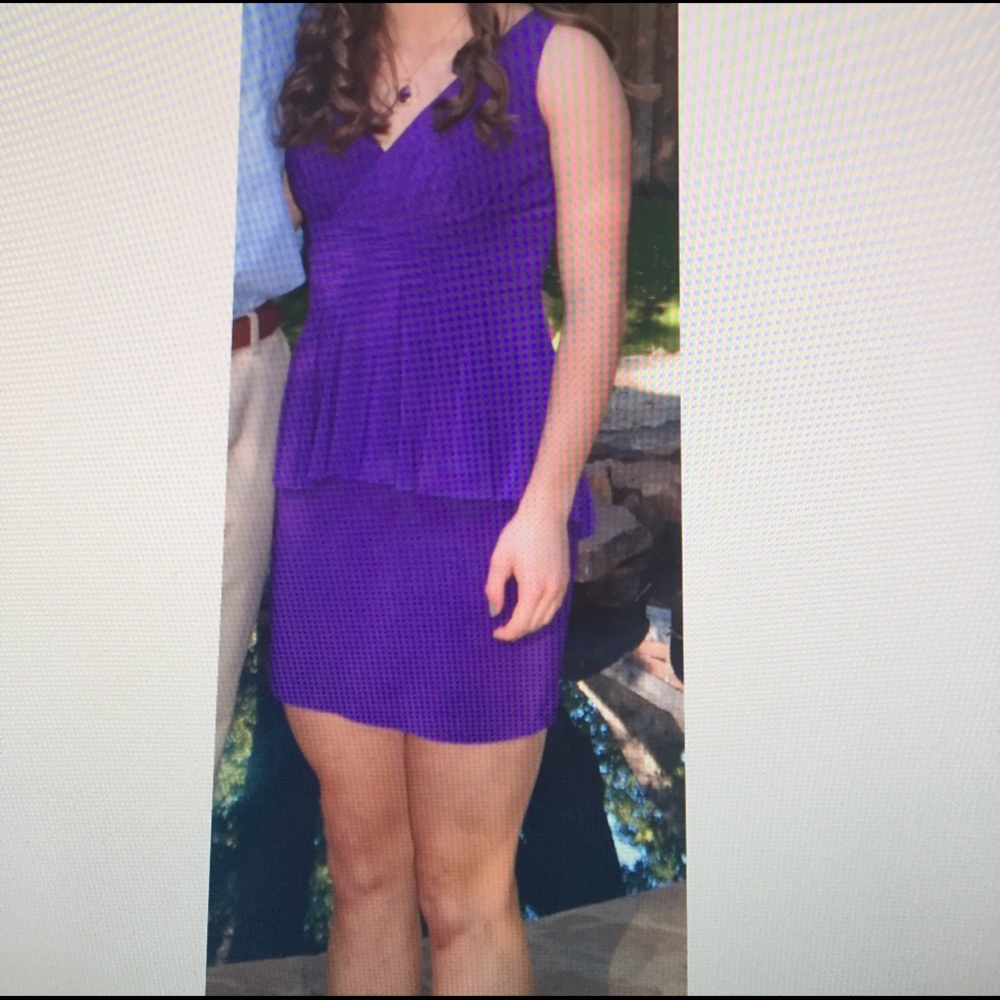 Purple Aftershock of London dress