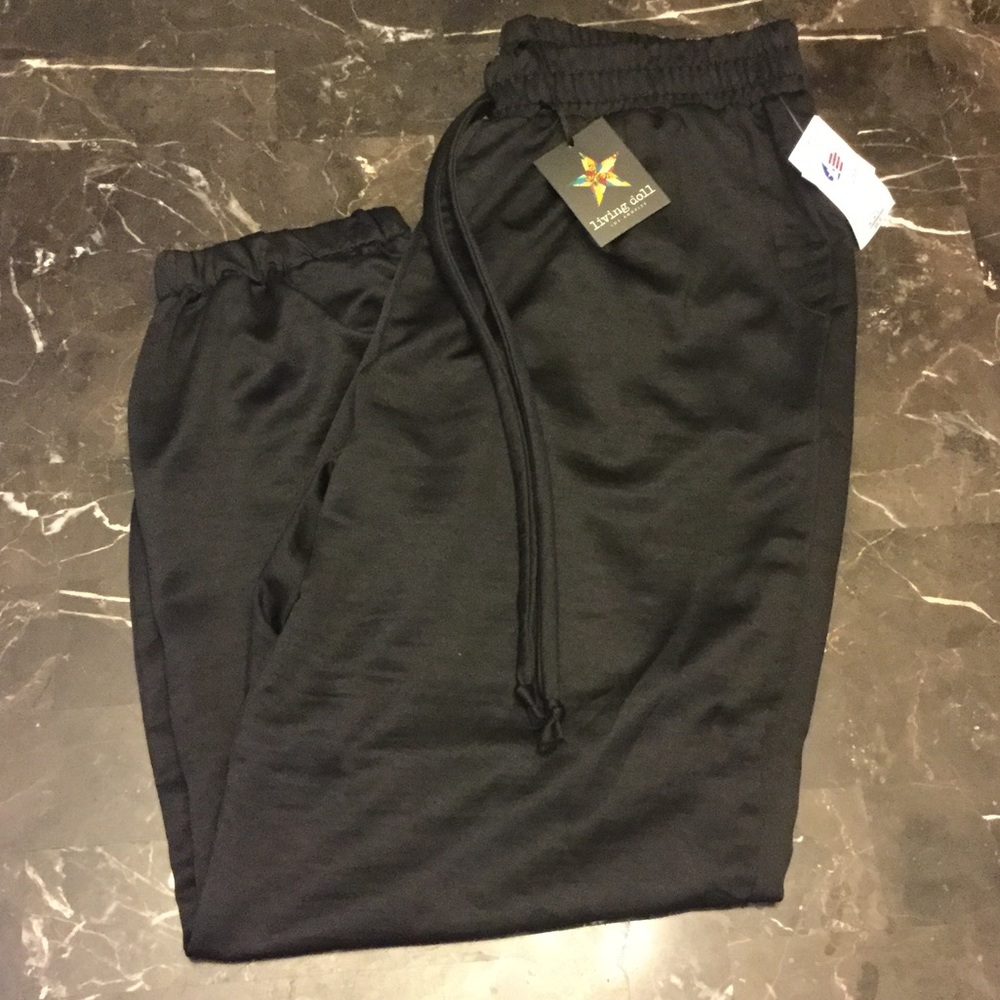 Silky sweatpants