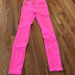 Rock & Republic hot pink jeans