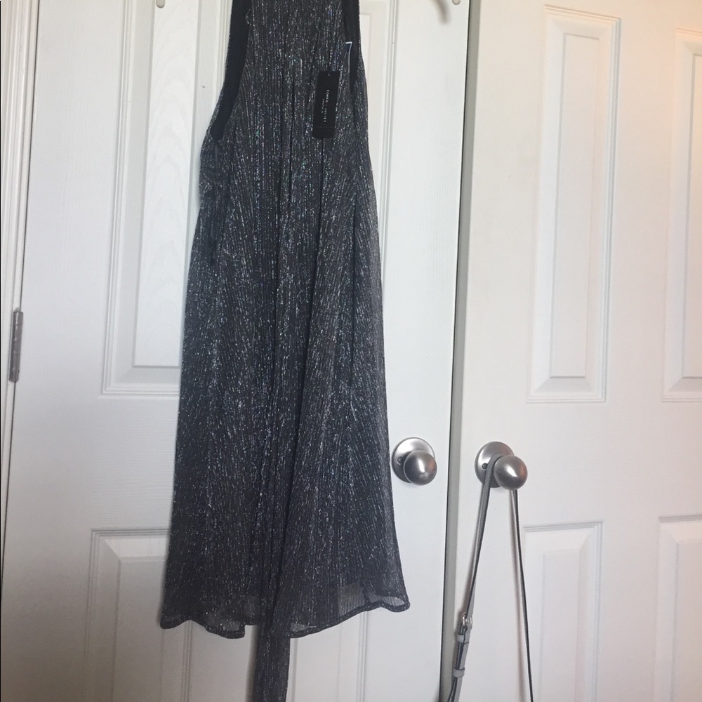 Romeo + Juliet Couture metallic dress size S